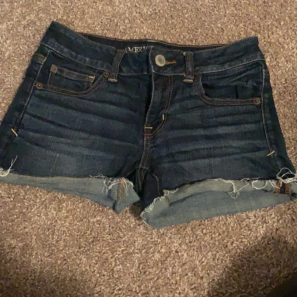 American eagle jean shorts